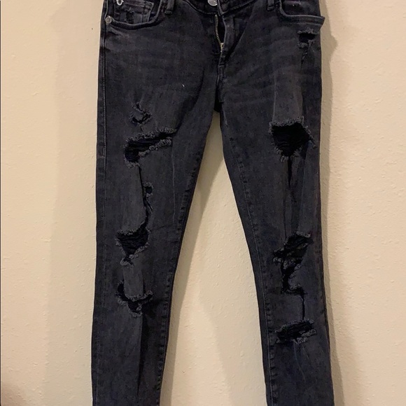 Casey distressed low rise - Picture 3 of 4